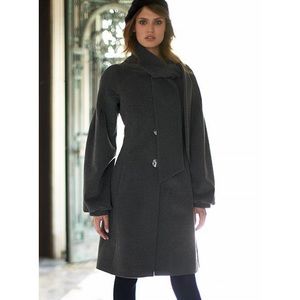 Victoria’s Secret coat with attached scarf